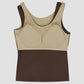 WES x SO | Two Piece Tank Bra Top (Cream / Rust)